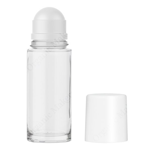 Glasflaska med roller